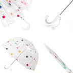 Kids Clear Umbrella for Rain Dome Bubble Umbrellas Windproof for Kids Boys and Girls