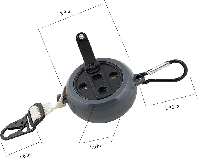 13.4Ft Portable Travel Clothesline is Also an Outdoor Camping Clothesline, Cruising Clothesline for Drying Clothes on Cruise Ships with 15 Clothespins, 1 Storage Bag (Black)
