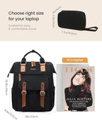 LOVEVOOK Extra Large Travel Laptop Backpack for Women, 18 Inch Computer Backpack Work Commuter Business Trip Weekender Carry on Backpack with Luggage Sleeve, Teacher Doctor Nurse Bags College Daypack