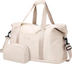 Expandable Travel Duffle Bags Weekender Overnight Bags for Women Men Hospital Bag for Women Labor Delivery with Toiletry Bag Waterproof