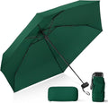 Compact Travel Umbrella with Case - Mini Umbrella for Purse, Small Lightweight &Tiny Design Perfect for Parasol Outdoor Sun&Rain Umbrellas