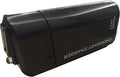 Battery Operated Phone Charger Emergency|USB Battery Powered Small Power Bank Portable 2 AA Batteries Powered Outlet. (Black)