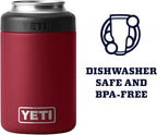 YETI Rambler 12 oz. Colster Can Insulator for Standard Size Cans, Harvest Red