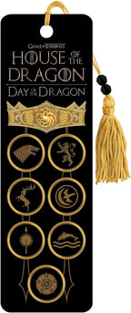 Game of Thrones Pillow and Blanket Set - Bundle with 48" x 60" House of the Dragon Fleece Throw Blanket, Throw Pillow, Bookmark | Cozy Game of Thrones House of the Dragon Room Decor Set