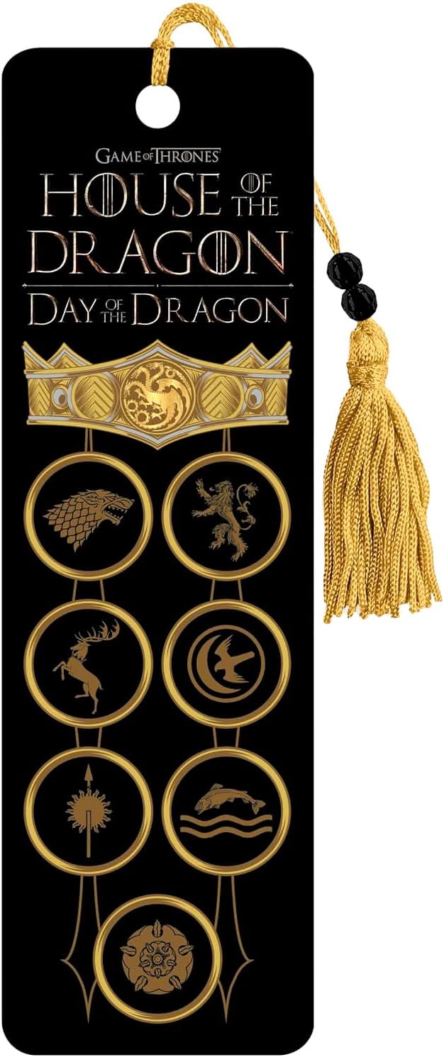 Game of Thrones Pillow and Blanket Set - Bundle with 48" x 60" House of the Dragon Fleece Throw Blanket, Throw Pillow, Bookmark | Cozy Game of Thrones House of the Dragon Room Decor Set