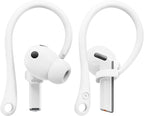 elago Ear Hooks Designed for Samsung Galaxy Buds 3 &Galaxy Buds 3 Pro Earbuds Accessories, Anti-Slip, Ergonomic Design, Comfortable Fit (White)
