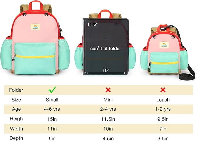 STEAMEDBUN Kids Backpack for Girls 6-8: Toddler Backpack for Preschool Kindergarten - Girls Backpacks for Elementary 4-6