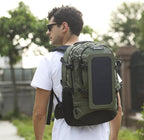 Solar Backpack 7W Solar Panel Charge for Cell Phones and 5V Device Power Supply