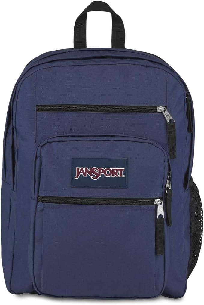 JanSport Laptop Backpack - Computer Bag with 2 Compartments, Ergonomic Shoulder Straps, 15” Laptop Sleeve, Haul Handle - Navy