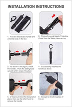 LANBRELLA Umbrella Windproof Compact Travel Umbrella Auto Open Close for Rain