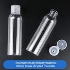 ORFOFE 6pcs 120ml Flip-top Refillable Travel Bottles, Empty Shampoo and Toiletries Containers for Bathroom and Cosmetic Use