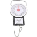Portable Hanging Luggage Scale with Hook LCD Screen Travel Weight Scale for Suitcase and Fish Hook 22 Kilogram Capacity for Travel and Shipping