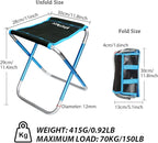 Ultralight Portable Folding Camping Stool for Outdoor Fishing Hiking Backpacking Travelling(XL:13"x14"x15";Large:11.8"x11"x11.4"; Medium:8.3"x9.5"x 11")