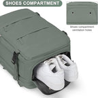 Extra Backpack For Traveling On Airplane Travel Backpack For Women Men Airline Approved Carry On Bags For Airplanes Gym Bag With Shoe Compartment Waterproof Laptop Backpack Camping Hiking Backpack