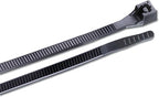 Gardner Bender 46-308UVBM Standard Cable Tie, 0.17" Width, 8" Length, 2" Maximum Bundle Diameter, Ultraviolet Black, (Case of 5) (46-308UVBMN)