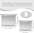 P Pothuiny 2 Pcs Satin Dust Bags for Handbags