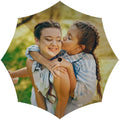 CanvasChamp Custom Umbrella with Photo & Text - Personalized Folding Umbrella for Sun, Rain & Travel