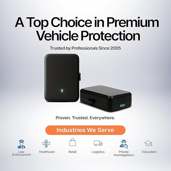 Brickhouse Security EON Odyssey GPS Tracker for Vehicles & Assets, Long Battery Life Tracker with Magnetic Mount, Tamper Alerts, Geofencing & Real-Time Tracking, Weatherproof, Subscription Required