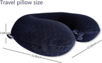 Memory Foam Travel Pillow, Comfortable Travel Neck Pillow U Shape, Support Neck and Head to Relieve Fatigue, Portable Neck Pillow Suitable for Planes, Trains, Self-Driving Cars