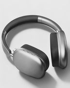 Wentronic Y01 Wireless Noise Canceling Headphones Bluetooth 5.3 Over Ear Headphones with Microphone, Hi-Res Audio, 48H Playtime, Foldable Comfortable Earpads,Compatible with iOS,Android,PC, Space Grey