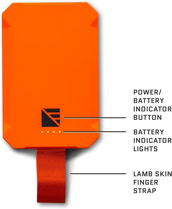 Dark Energy Poseidon Nano Portable Charger | 3,000mAh | Wireless, Pocket-Sized, Rugged Power Bank Compatible with MagSafe with Additional Fast Charging 12W USB-C Output