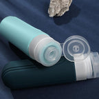Travel Bottles for Toiletries, 5 Pack TSA Approved Travel Size Containers, 3oz Leak Proof Refillable Travel Accessories for Shampoo Conditioner, BPA Free Travel Bottles with Toiletry Bag