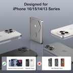 SIXTHGU Portable Charger, for Magsafe Power Bank with Foldable Alloy-Stand, 10000mAh Magnetic Battery Pack with 22.5W Fast Charging for iPhone 17/16/15/14/13/12 Series