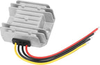 DROK Boost Buck Converter 9V-36V to 12V 3A 36W Aluminium Shell Waterproof Auto Step Up Down Voltage Regulator 12V Volt Transformer for Car Audio Solar Power System LCD Television LED Display Screen
