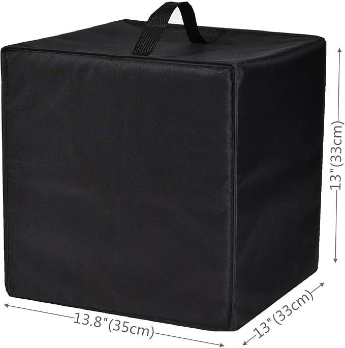 AF-WAN Coffee Maker Cover - Dustproof & Waterproof for Hamilton Beach FlexBrew Trio 2-Way (49902/49915/49917/49976) & Keurig K155 - Black, Nylon