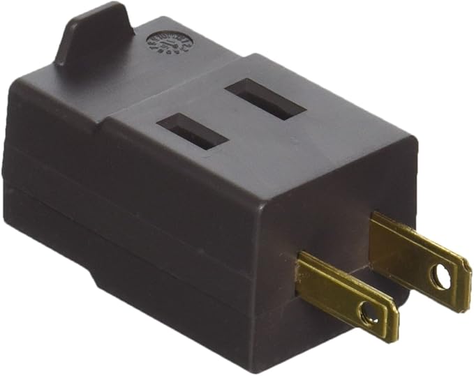 Brown 3outlet 2wire Cube Tap