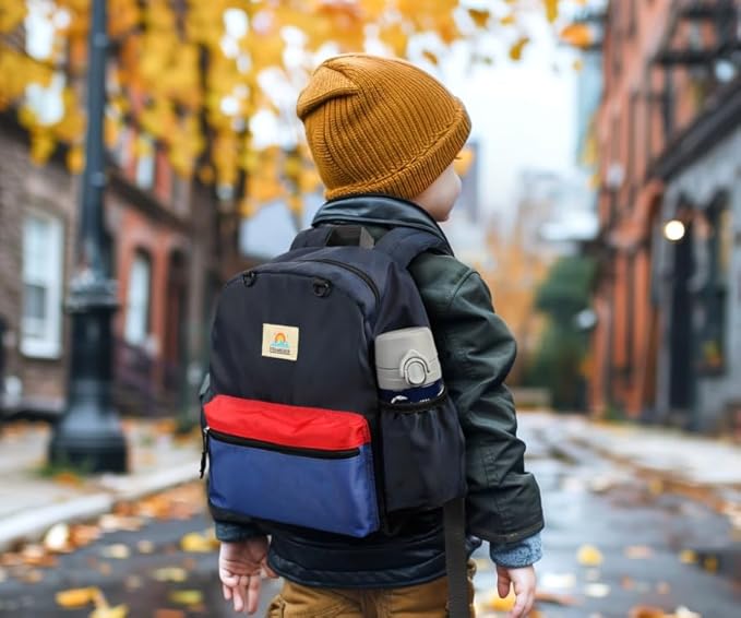 STEAMEDBUN Toddler Backpack for Boys 2-4: Kids Backpack Boys Girls - Preschool Kindergarten Daycare Backpacks - 12 inch