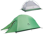 Naturehike Cloud Up Tent, Lightweight Backpacking Tents, Waterproof Ultralight Tent for Camping Hiking Backpacking