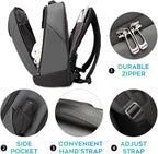BANGE Business Commute Backpack Waterproof fit 15.6 Inch Commute backpack,Travel Durable Backpack