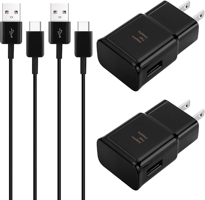 Type C Charger Fast Charging,Android Phone Charger Block with USB C Charger Cables 8Ft & 10Ft for S26/S25/S23/S22/S21/S20/S10/S10 Plus/S10E/S9/S8/S21Ultra/S22+/S22 Ultra/Note 8/9/10/20