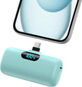Mini Portable Charger USB C Power Bank,Upgraded 5000mAh PD Fast Charging Battery Pack Built-in USB-C Connector Travel Essential for iPhone17/17Pro/17Pro Max/Air/16 Plus/16Pro Max/15 Series,Android etc