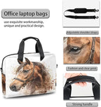 Cute Laptop Shoulder Bag for Women Men, Computer Laptop Bag Laptop Sleeve Case Laptop Satchel Briefcase Carrying Bag QA-1