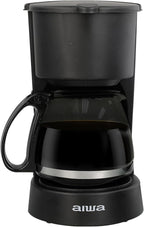 Aiwa 22 fl. oz. Compact Coffee Maker with Reusable Filter and Indicator Light