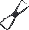 Luggage Straps Bag Bungees for Add a Bag Easy to Travel Suitcase Elastic Strap Belt (Black-R, M)