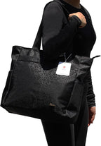 ESVAN Original Floral Tote Bag Large Shoulder Bag with Multi Pockets for Gym Travel Beach Daily Bags