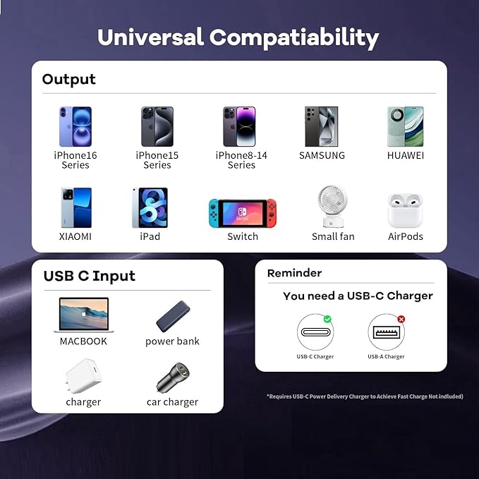 2 in 1 iPhone Fast Charger Cable 10ft, Long USB C to C Charging Cord/Type C to Lightning for Apple iPhone 17 Pro Max/17 Air/16 Pro/16e/15 Plus/14/13/12 Mini/11/XS/XR/X/8/7 Plus/6S/iPad/MacBook Pro