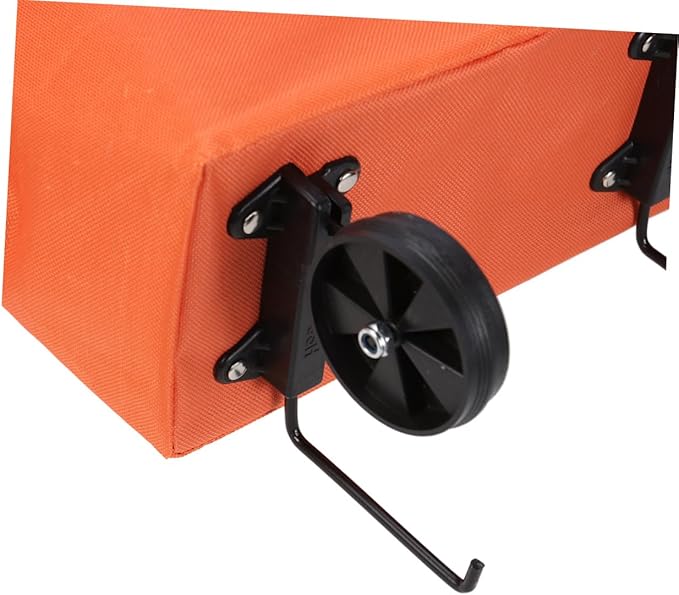 Alipis Portable Shopping Cart Folding Wheel Tug Bag Luggage Carrier Compact Trolley for Shopping Travel Sports Camping for Ages