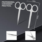 Manicure Set Professional Set Nail Clippers Pedicure Kit-30 Pieces Stainless Steel Manicure Kit, Grooming Kit Nail Care Tools with Luxurious Travel Case Silver