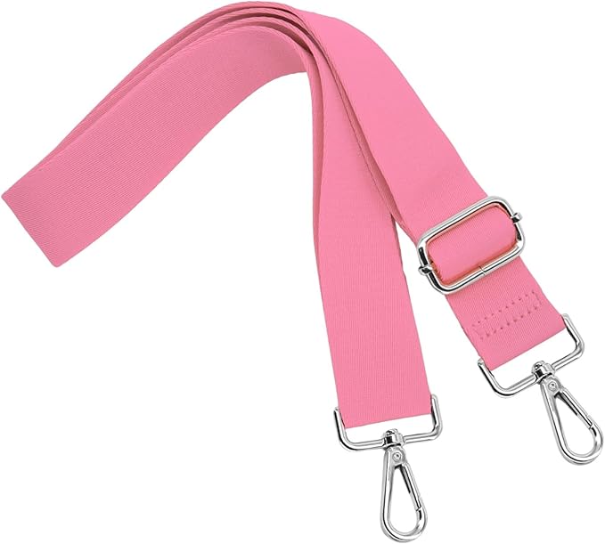 S&loyoe Thickened Solid Color Purse Straps Replacement Crossbody Bag Strap Adjustable Wide Guitar Straps for Handbags 1.5inch