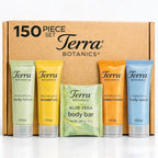 Hotel Amenities Kit – 150 Piece Set (30 Each) – Travel Size Toiletries Bulk for Airbnb, Vacation Rentals & Guest Bathrooms