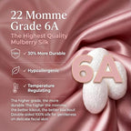 MATASSE 100% Mulberry Silk Sleep Mask 22 Momme Grade 6A - 3D Contoured Eye Mask for Sleeping, 14mm Deep Eye Cups, Total Blackout Blindfold for Women Men, Adjustable Strap, Side Sleeper (Pink)