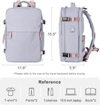 coofay Travel Backpack For Women Airline Approved Carry On Backpack Flight Approved Waterproof Sports Luggage Backpack Casual Daypack Small Hiking Backpack