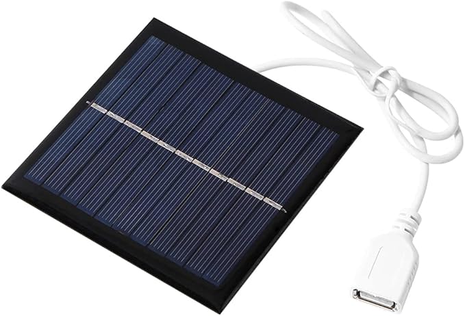 1W 5.5V USB Solar Panel DIY Solar System for Cell Phone Charger 95X95mm Great Performance Solar Panel Phone Charger.