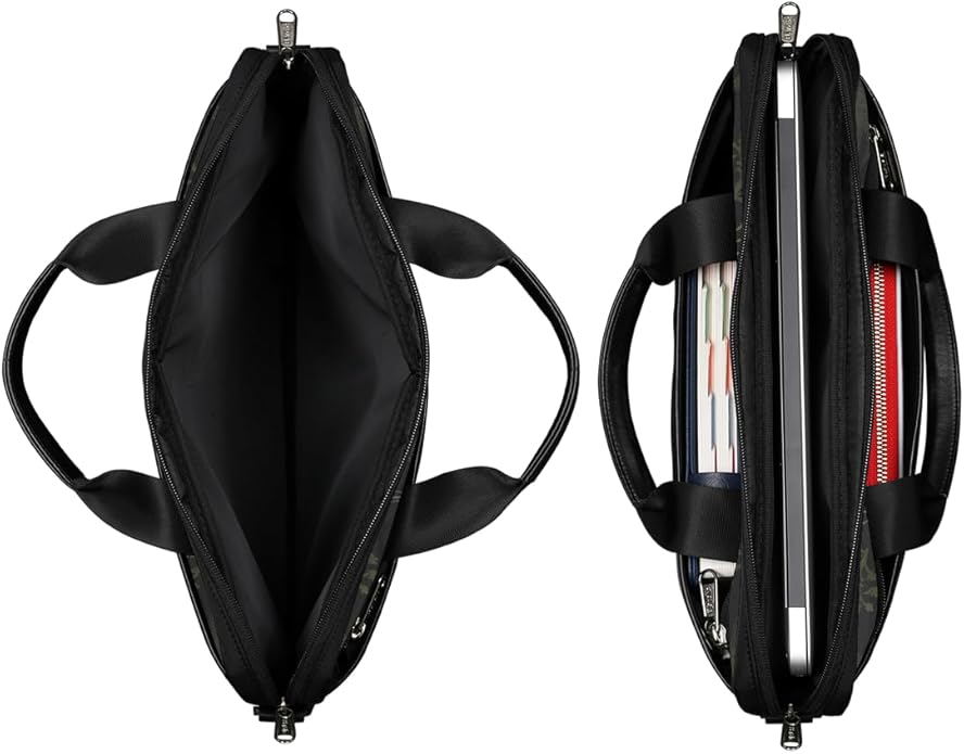 Laptop Shoulder Bag for Women Men, Waterproof Computer Case Messenger Bag Briefcase for Business Office Travel