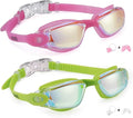 Aegend Swim Goggles for Kids Youth 3-14 Anti-Fog Anti-UV Comfort Fit Goggles for Swimming