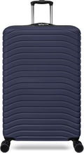 Everest Expandable Hardsided Spinner (Navy, 28-Inch Checked Large)